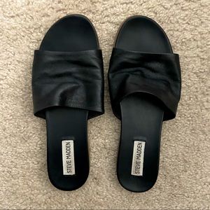Steve Madden Black Karolyn Sandal